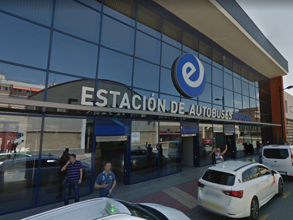 El suceso ha tenido lugar en la estación de autobuses de Murcia.