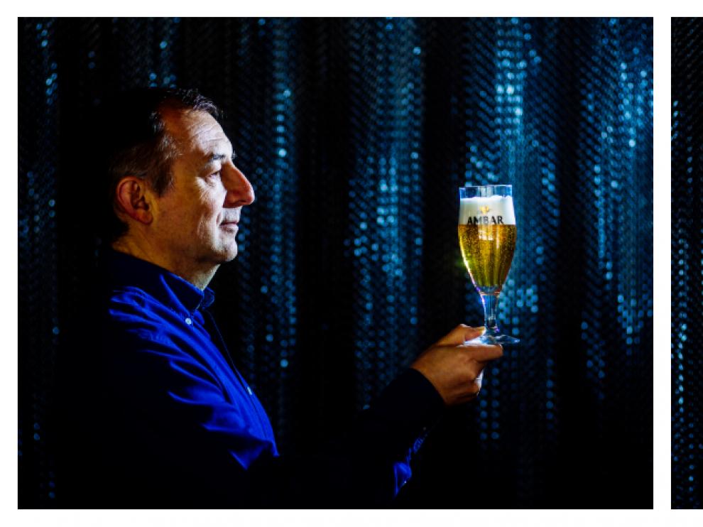 Antonio Fumanal, maestro cervecero, y Angel Campo, beer somelier.