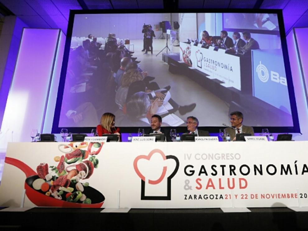 Inauguración del Congreso de Gastronomía y Salud.