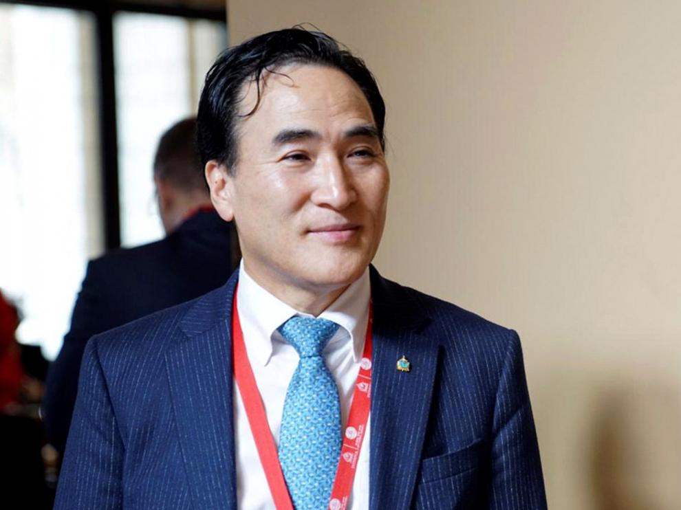Kim Jong Yang, el nuevo presidente de la Interpol.