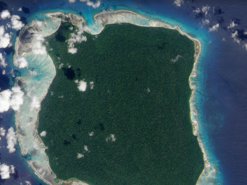 La isla de Centinela Norte