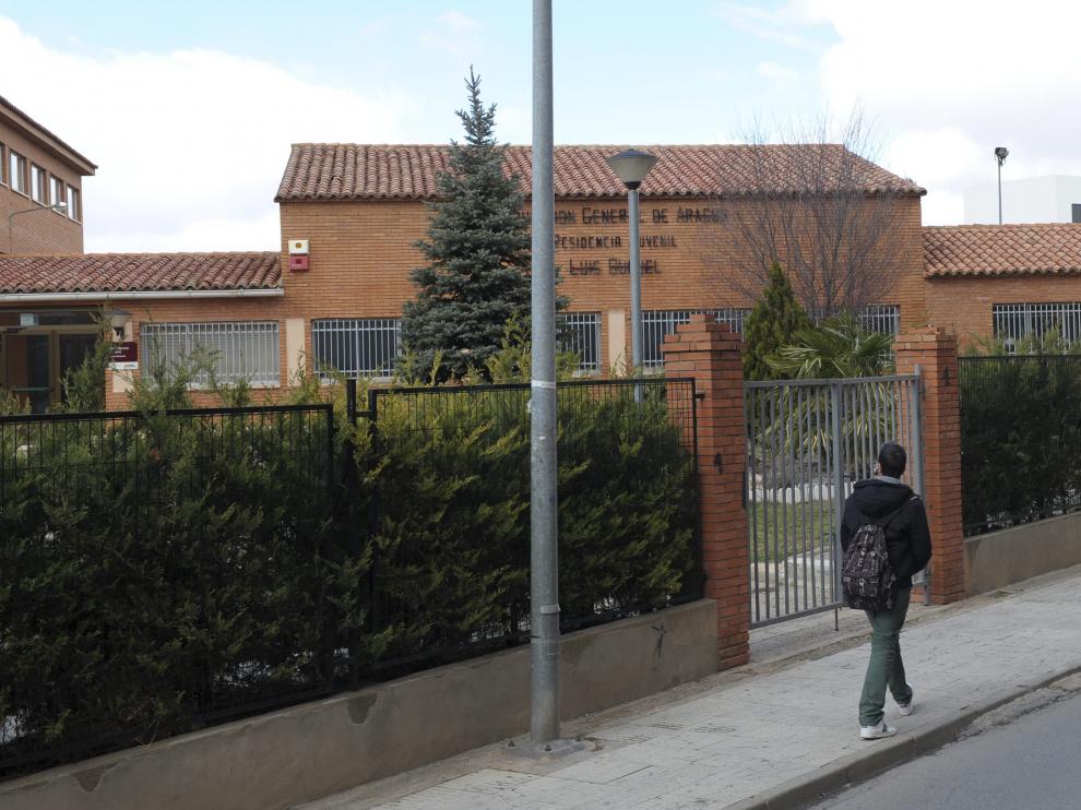 La residencia de estudiantes Luis Buñuel, cerrada desde 2012.