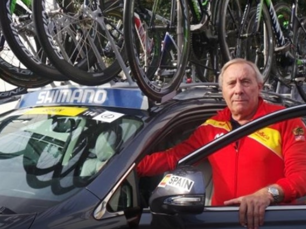 El seleccionador nacional de ciclismo, Javier Mínguez.