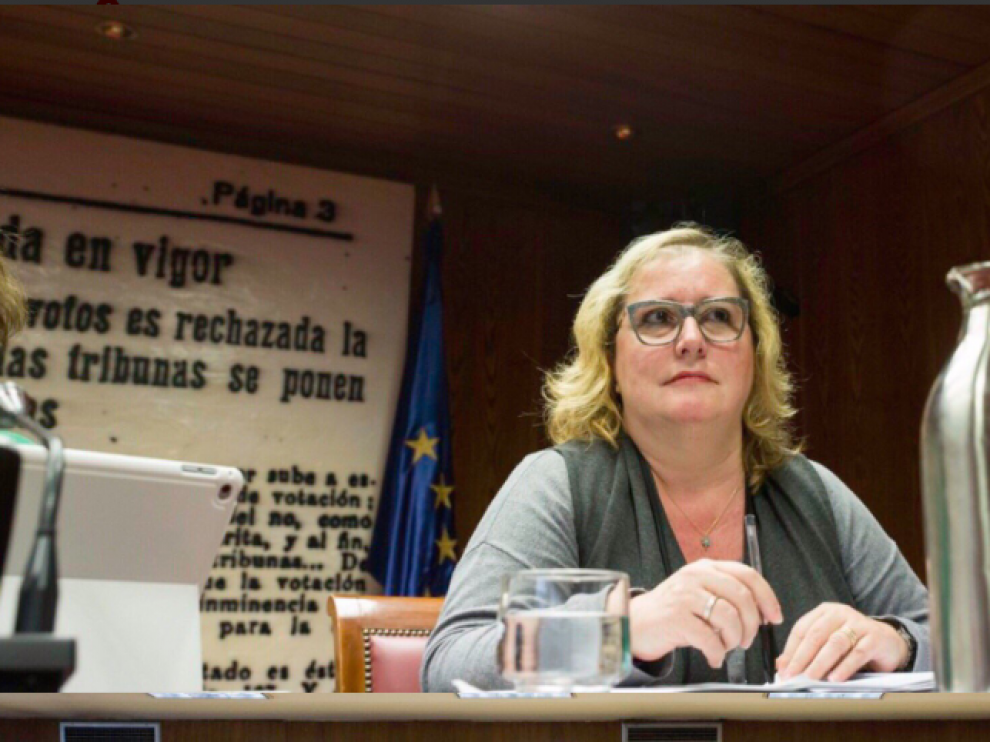 La senadora de Podem Catalunya, Celia Cánovas.