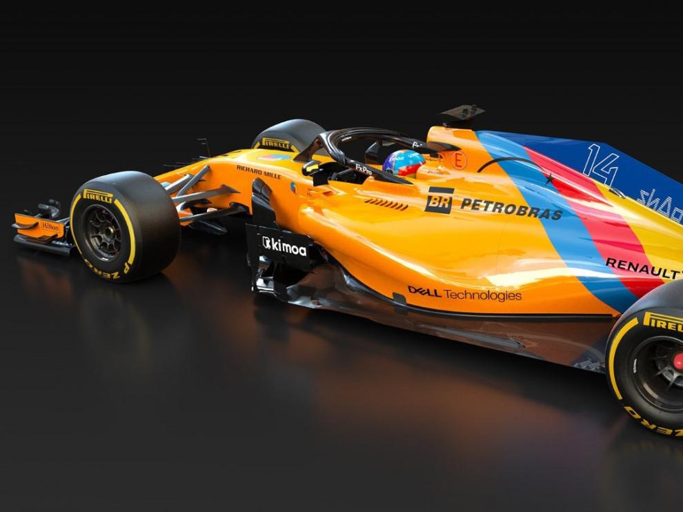 McLaren diseña un coche único para la última carrera de Alonso en la Fórmula 1.