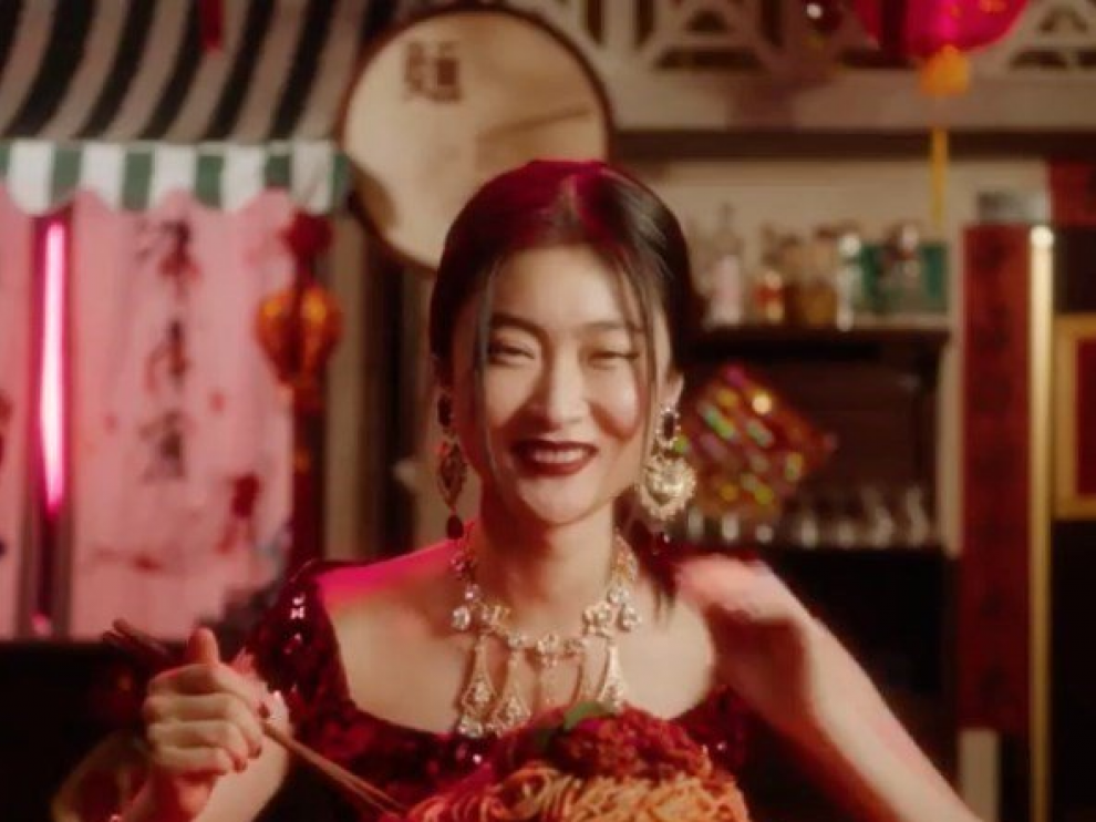 Imagen del polémico vídeo de Dolce & Gabbana.