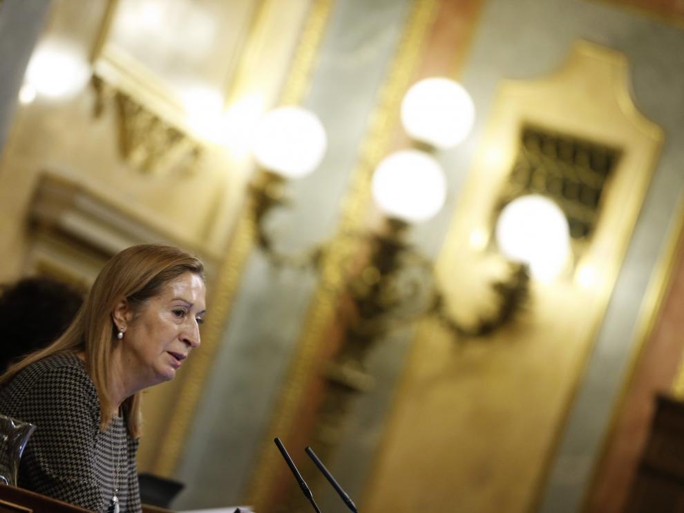 Ana Pastor, este miércoles en el Congreso