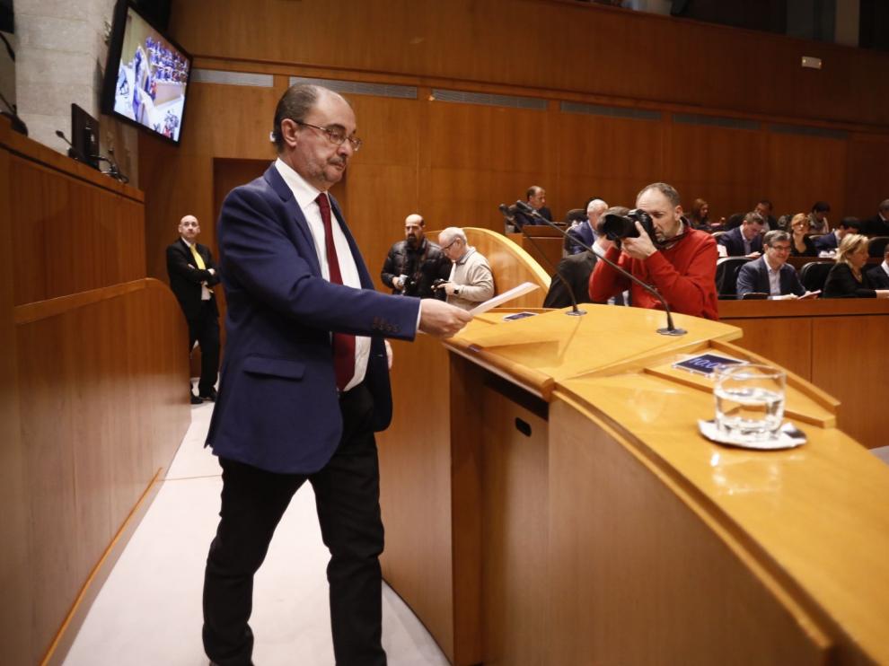 Javier Lambán.