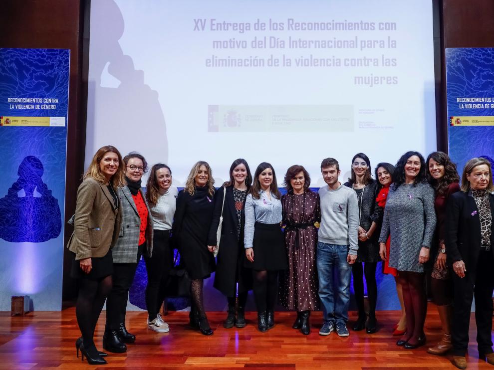 Acto institucional en Madrid con motivo del Día contra la Violencia de Género.
