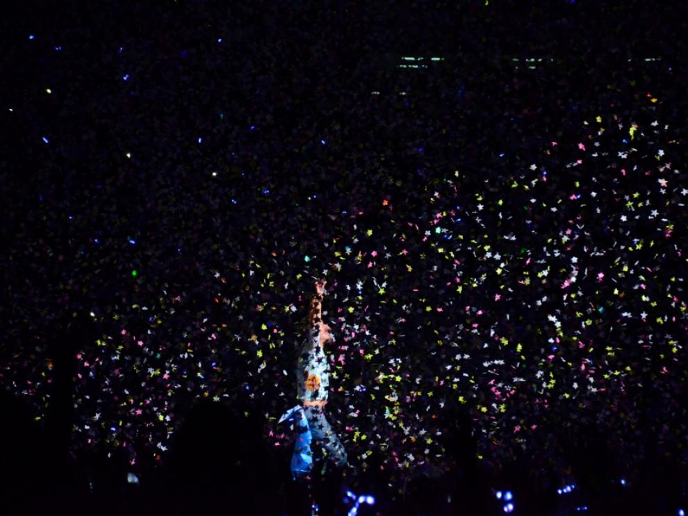 Imagen del último concierto de la gira 'A head full of dreams' compartida por Coldplay desde su blog