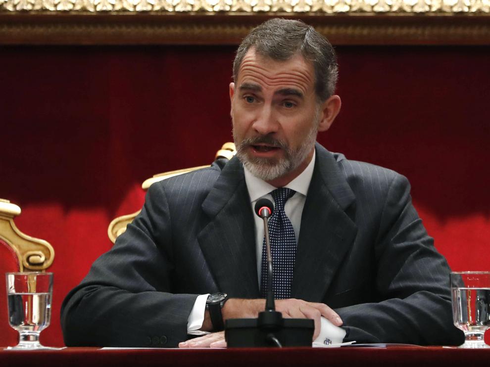 El Rey aboga por que el Estado "respete y proteja" la privacidad en internet