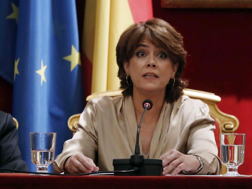 La ministra de Justicia, Dolores Delgado.