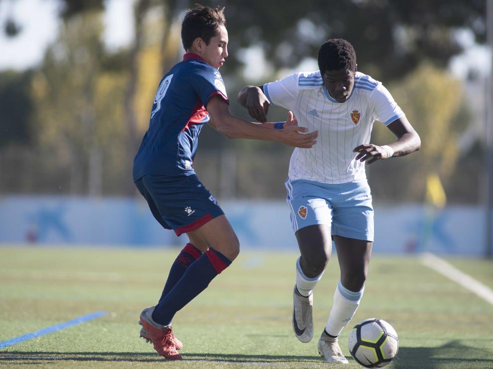Fútbol. DH Cadete- Real Zaragoza vs. Huesca.