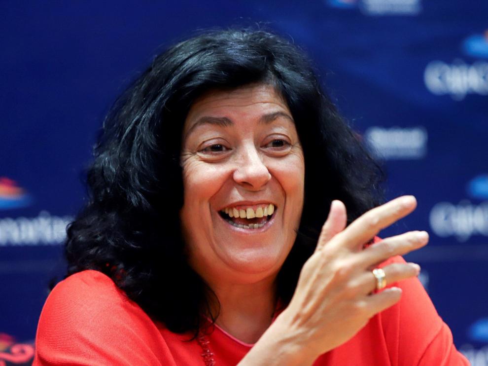 Almudena Grandes en el foro "Mundo que queremos"