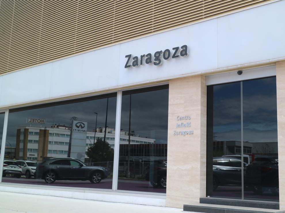 El centro Infiniti Zaragoza se encuentra en la calle Alcalde Francisco Caballero.