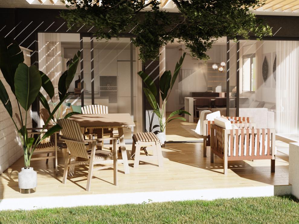 Exterior de una vivienda de Residencial MB