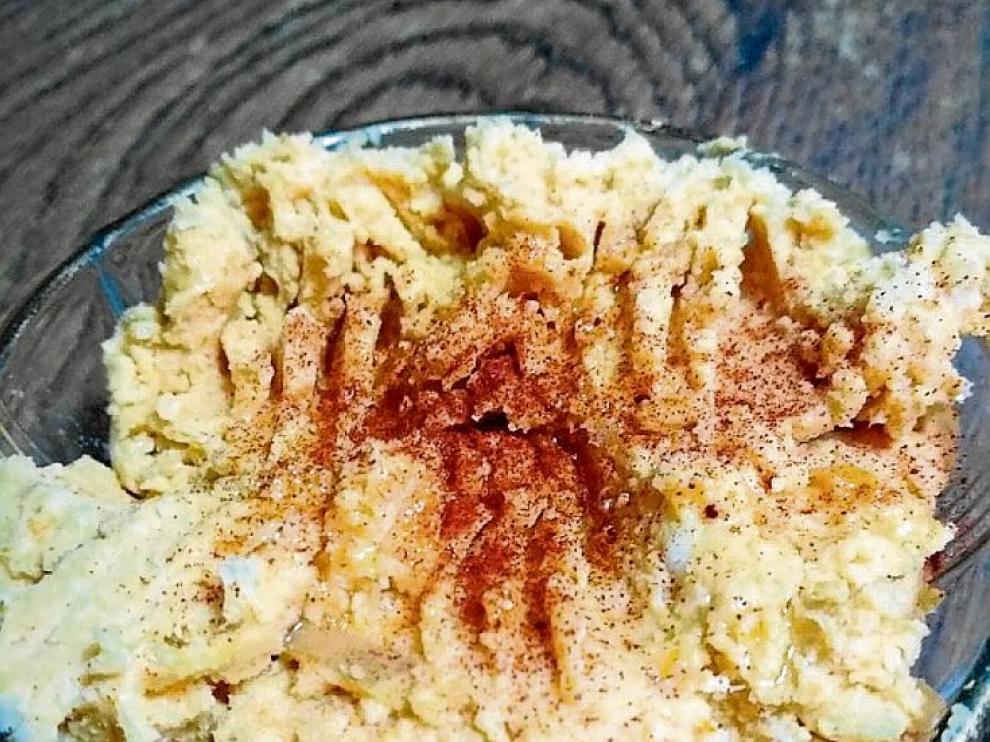 Hummus de calabaza.