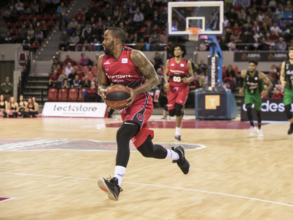 Bo McCalebb, en el partido contra el Joventut.