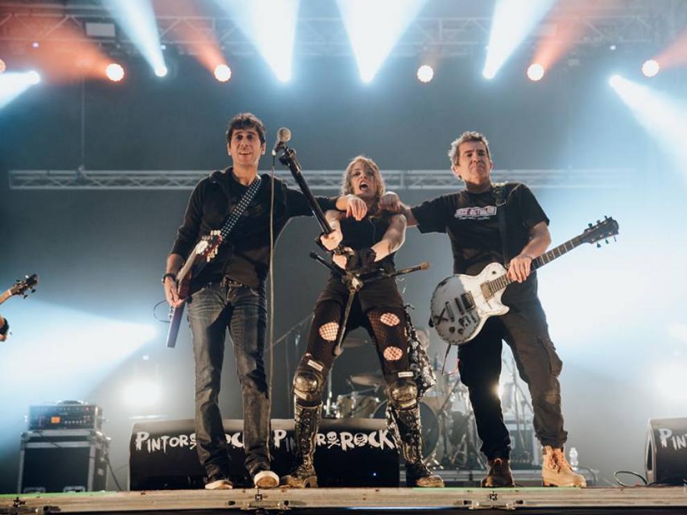 Miss Octubre, en concierto.
