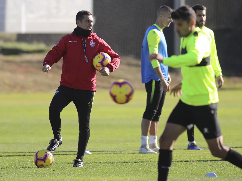 Francisco Rodríguez, durante un entrenamiento.