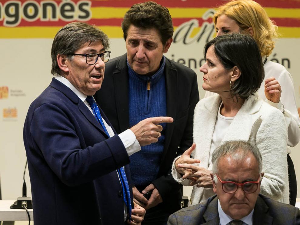 El presidente del Partido Aragonés (PAR), Arturo Aliaga.