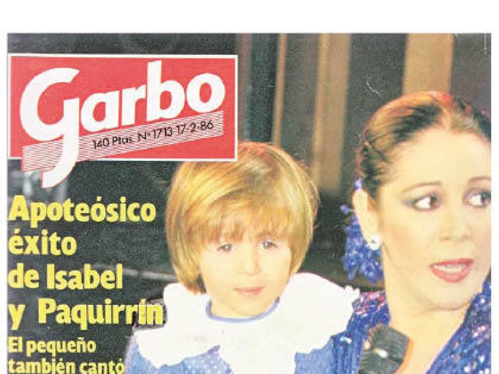 Isabel Pantoja es la protagonista de esta portada de la revista 'Pronto'.