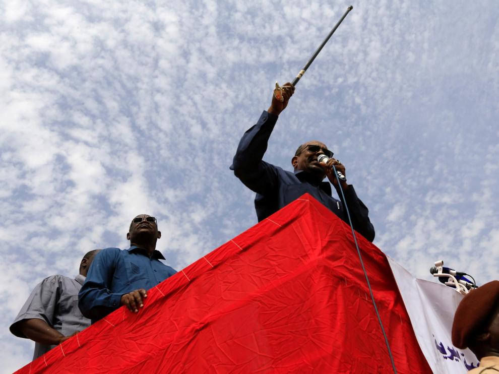 Omar al-Bashir, presidente de Sudán
