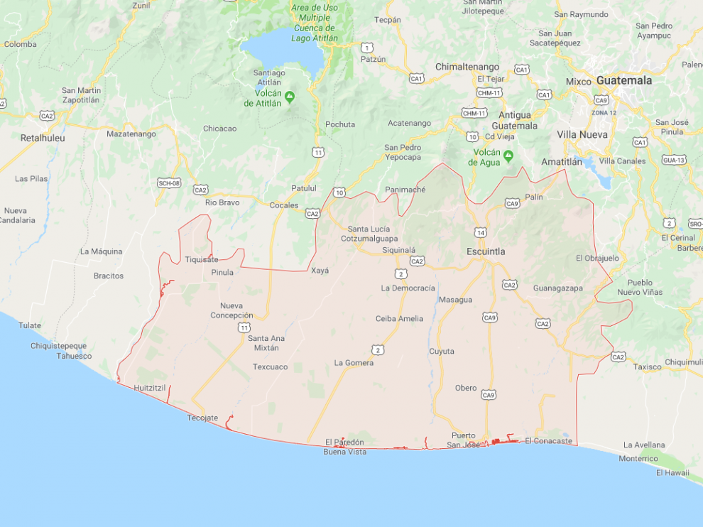 Los hechos sucedieron en la zona de Escuintla.