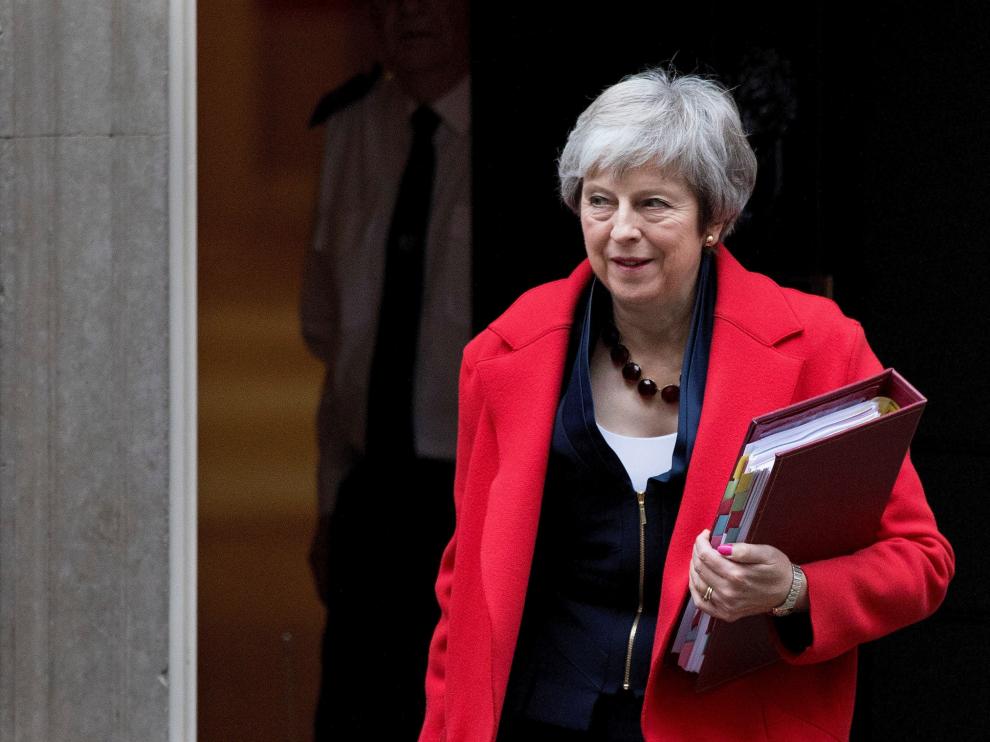 La primera ministra británica Theresa May.