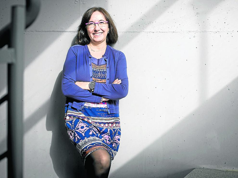 Conchita Gimeno, investigadora del Instituto de Síntesis Química y Catálisis Homogénea