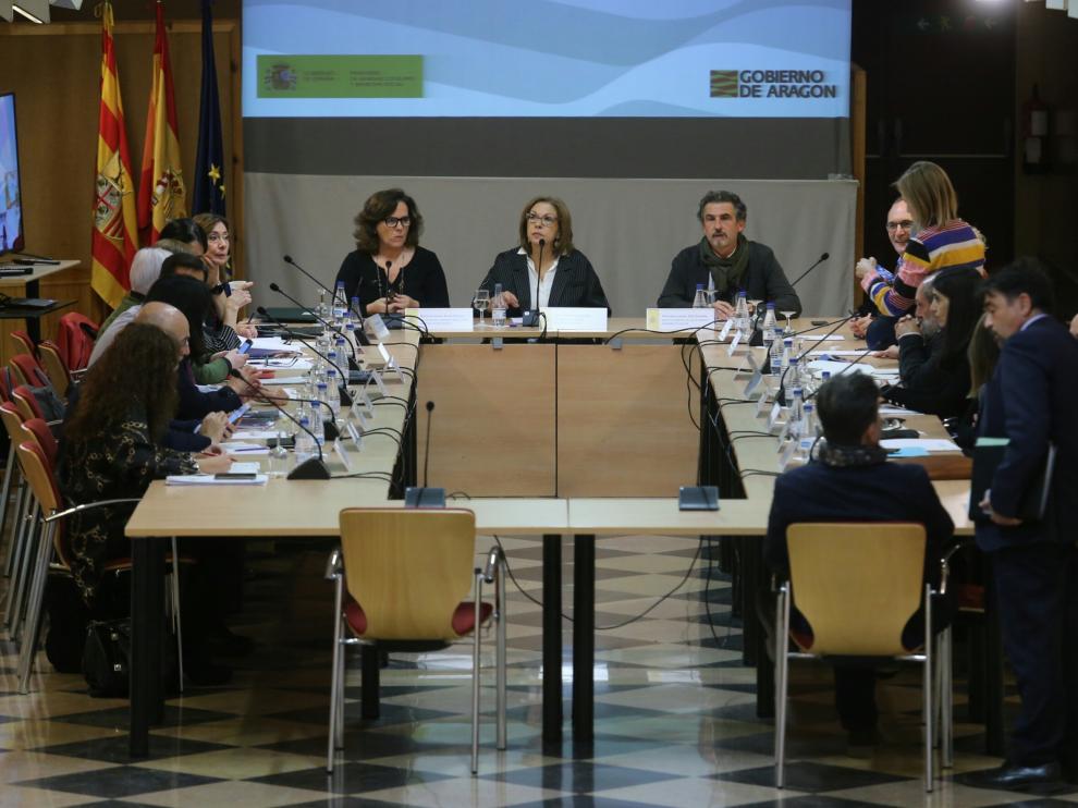 La Comisión Interautonómica de Drogas se ha realizado este jueves por primera vez en Aragón