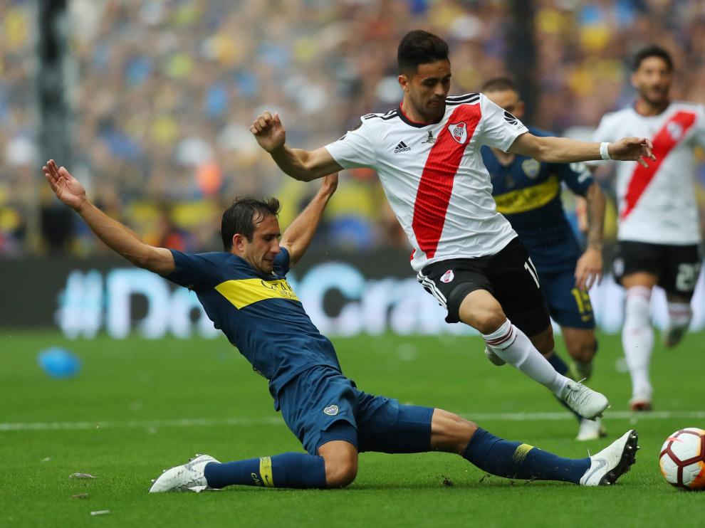 El partido de ida de la final de la Copa Libertadores entre Boca y River del pasado 11 de noviembre.