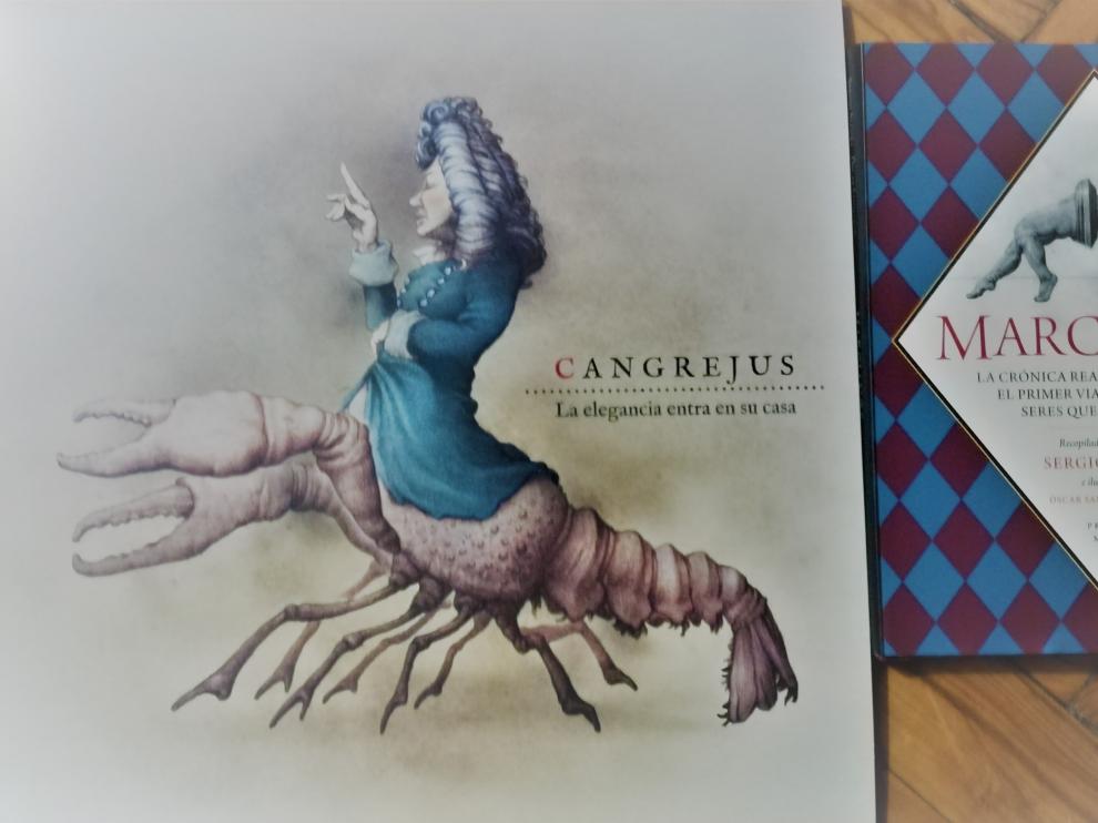 El disco de Cangrejus y el libro Marcianos de Sergio Algora y Óscar Sanmartin