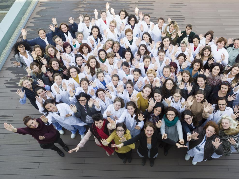 La plantilla de CerTest Biotec, empresa de biotecnología.