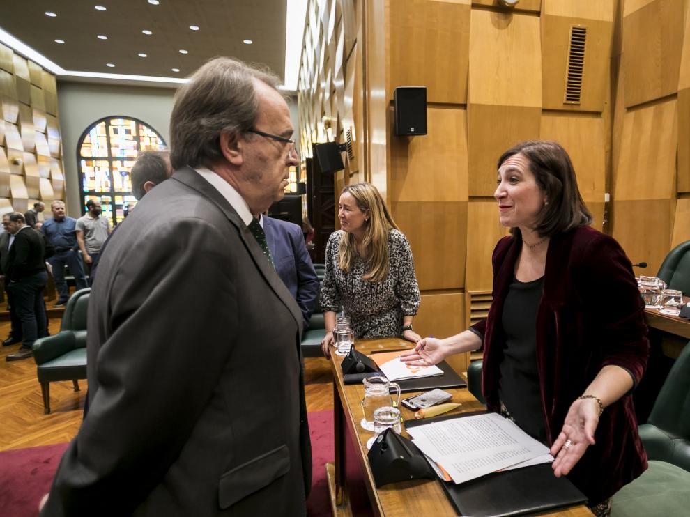 Debate sobre el estado de la ciudad en el Ayuntamiento de Zaragoza