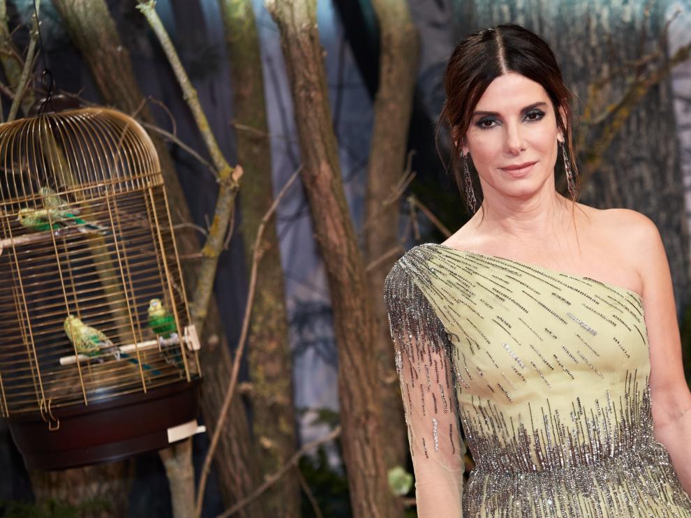 Sandra Bullock, durante la presentación en Berlín de su última película, 'A ciegas'.