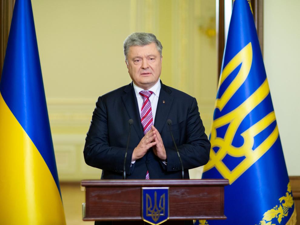 El presidente ucraniano Petro Poroshenko.