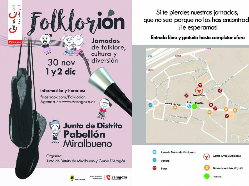 Una maratón de folklore aragonés en Miralbueno