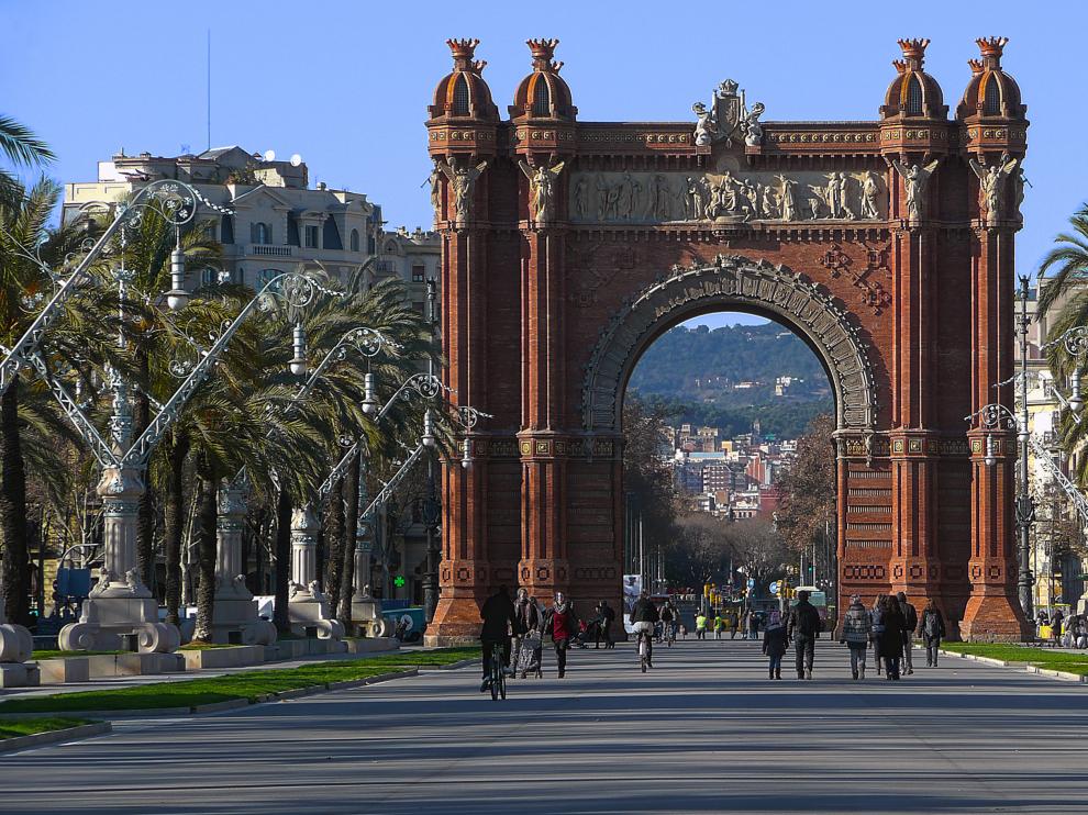 La mayoría de turistas llegaron de Reino Unido, Alemania y Francia.