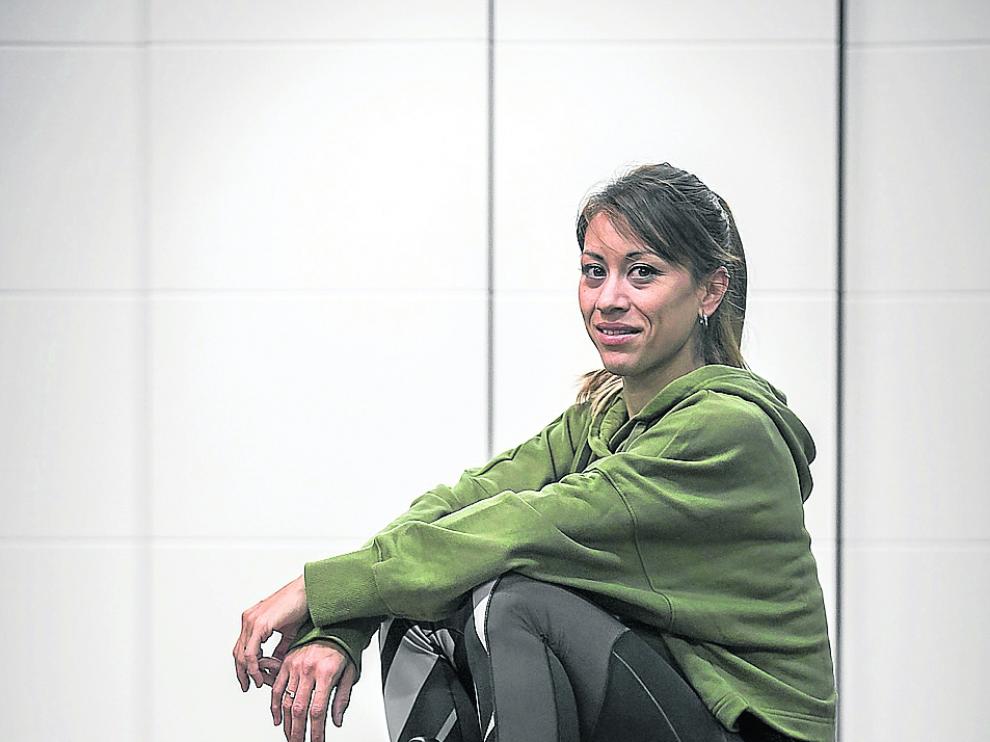 La subcampeona de Europa, Isabel Macías.