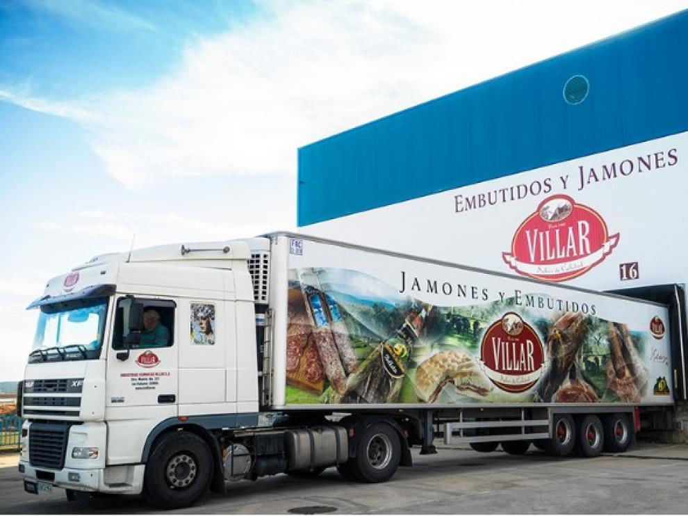 La fábrica de Industrias Cárnicas Villar en la localidad soriana de Los Rábanos.