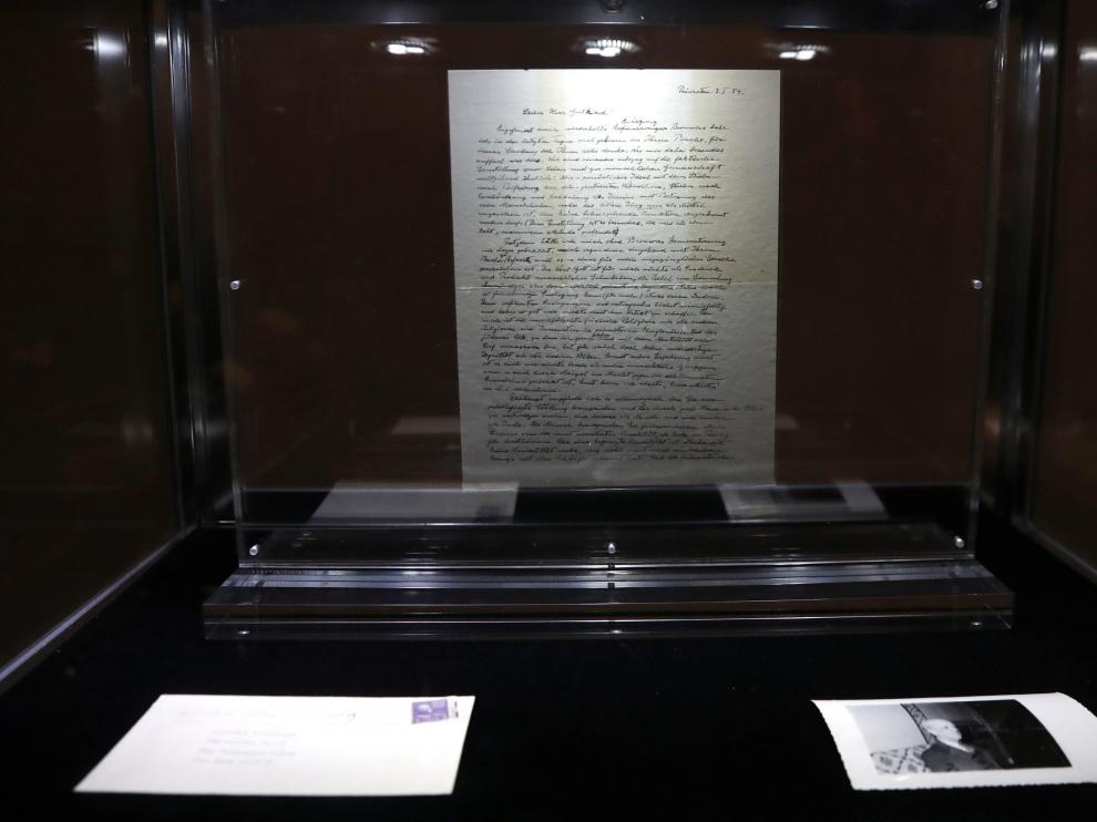 La carta manuscrita ha sido subastada en la casa Christie's.