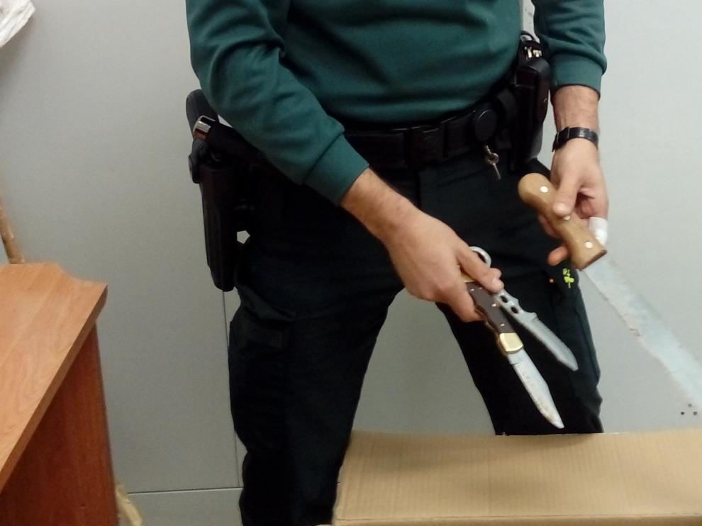 Las armas intervenidas