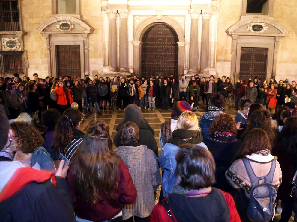 Protestas en Andalucía contra la sentencia de 'La Manada'