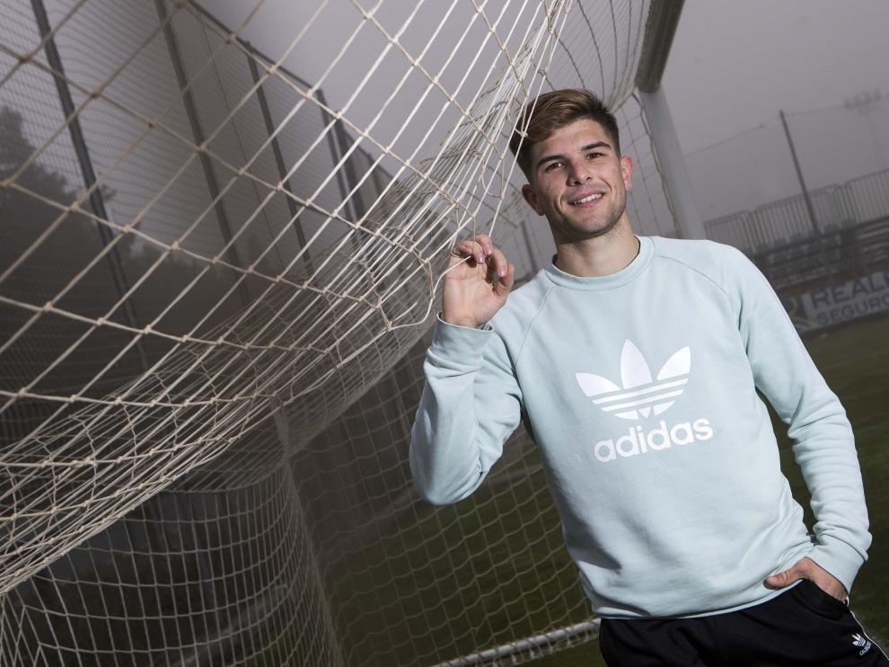 Raúl Guti, ayer, tras el entrenamiento en la Ciudad Deportiva.