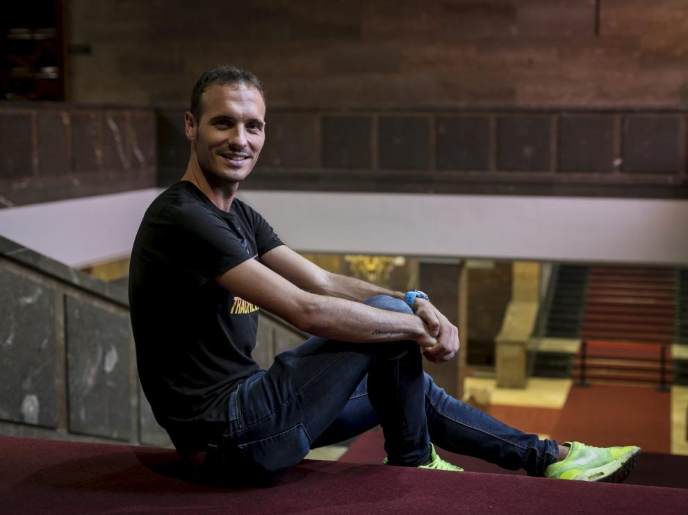El fondista del Nike Toni Abadía