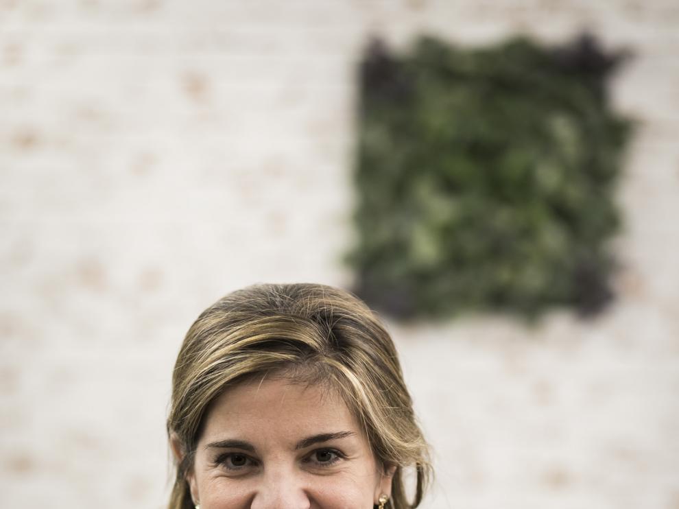 Marian Rojas, este viernes en la redacción de Heraldo.