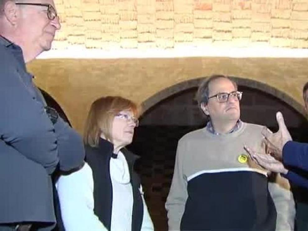 Torra inicia ayuno de 48 horas y dormirá 2 noches en monasterio de Montserrat