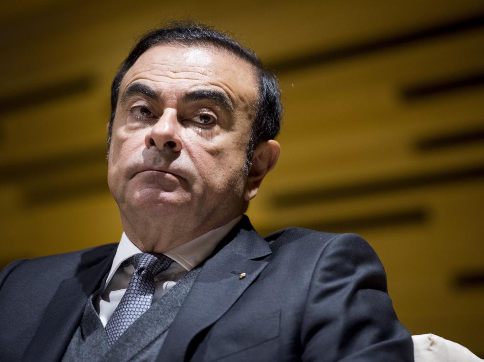 Foto de archivo del expresidente de Nissan Motor, Carlos Ghosn.
