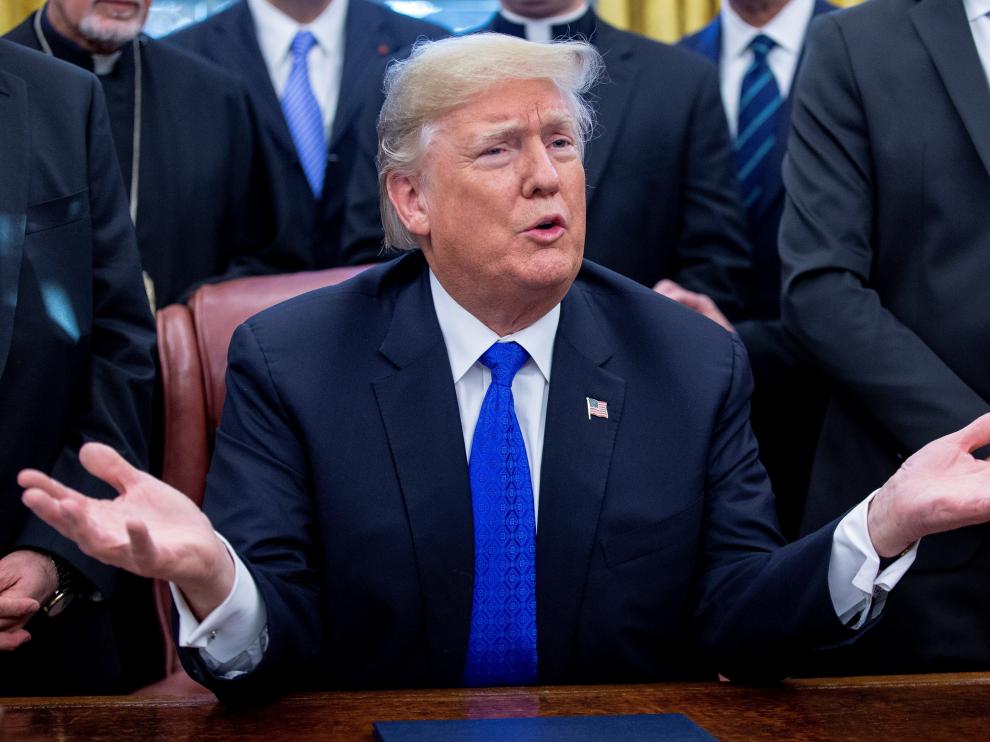 El presidente de Estados Unidos, Donald Trump.